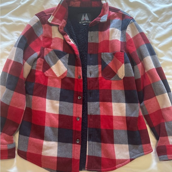 Men's Red Plaid Jacket - Picture 2 of 5
